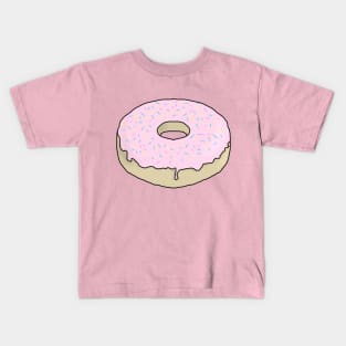 Pink Sprinkle Donut Kids T-Shirt